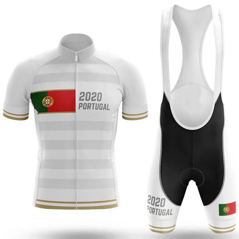 Portugal Bicycle Wear, MTB Cycling Clothing, Bike Uniform, Cycle Shirt, Racing Jersey Suit, 2024