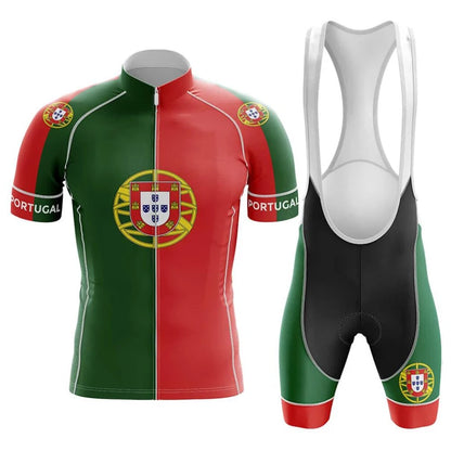 Portugal Bicycle Wear, MTB Cycling Clothing, Bike Uniform, Cycle Shirt, Racing Jersey Suit, 2024