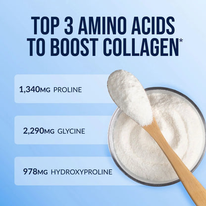 Collagen Peptides Protein Powder | Naked Collagen - 20 Oz