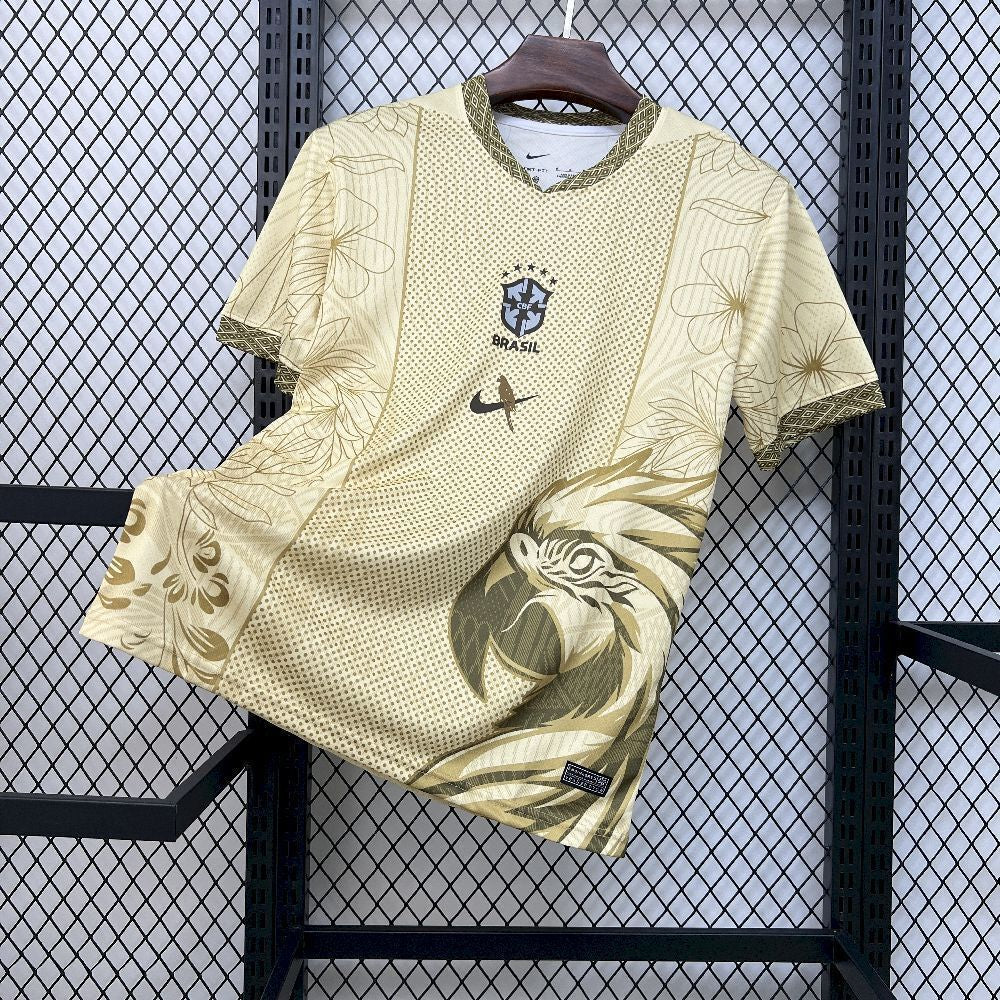 2026 Brazil Arara Aurora Gold Special Edition Football Shirt